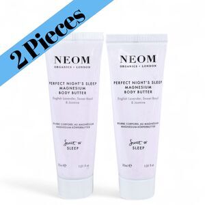 2X Neom Perfect Nights Sleep Magnesium Body Butter LOT OF 2 x 30ml SEALED